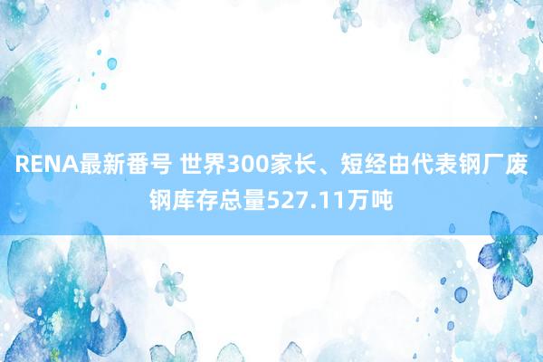 RENA最新番号 世界300家长、短经由代表钢厂废钢库存总量527.11万吨